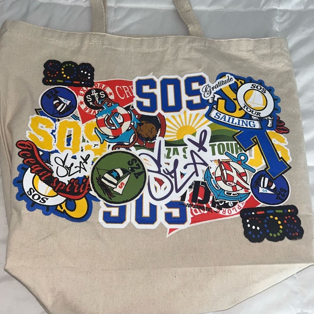 Sza Rare Tour Merch Bag Tote